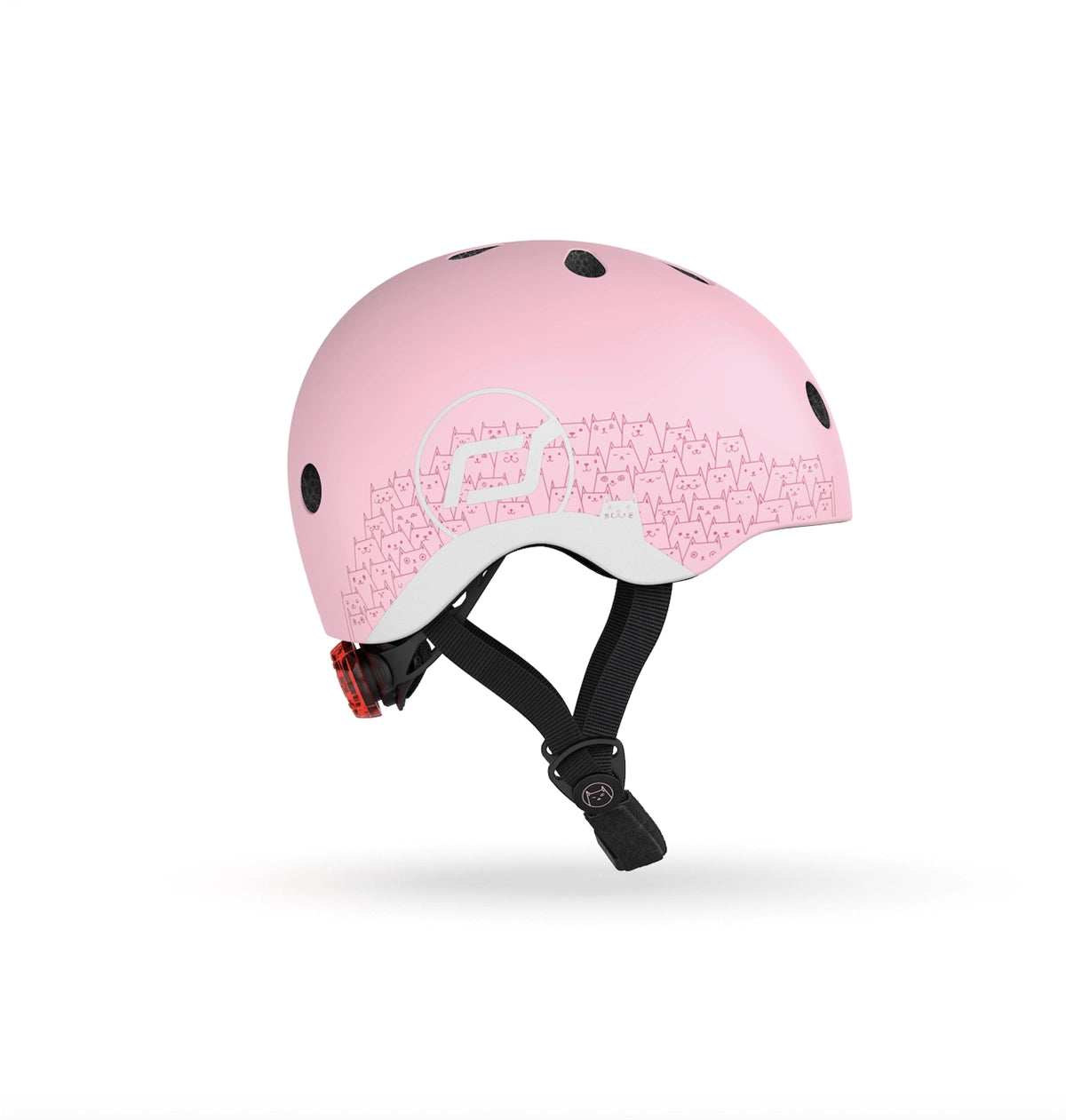 Scoot and Ride Helmet Reflective Bebek Kaskı XXS-S Pembe 181206-96496 | Toysall