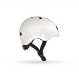 Scoot and Ride Helmet Reflective Bebek Kaskı XXS-S Açık Gri 181206-96498