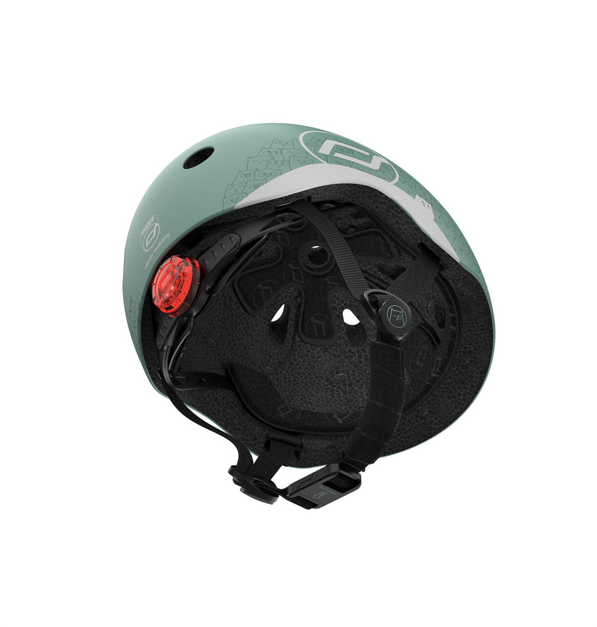 Scoot and Ride Helmet Reflective Bebek Kaskı XXS-S Yeşil 181206-96497 | Toysall