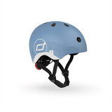 Scoot and Ride Helmet Reflective Bebek Kaskı XXS-S Petrol Mavisi 181206-96495