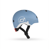 Scoot and Ride Helmet Reflective Bebek Kaskı XXS-S Petrol Mavisi 181206-96495