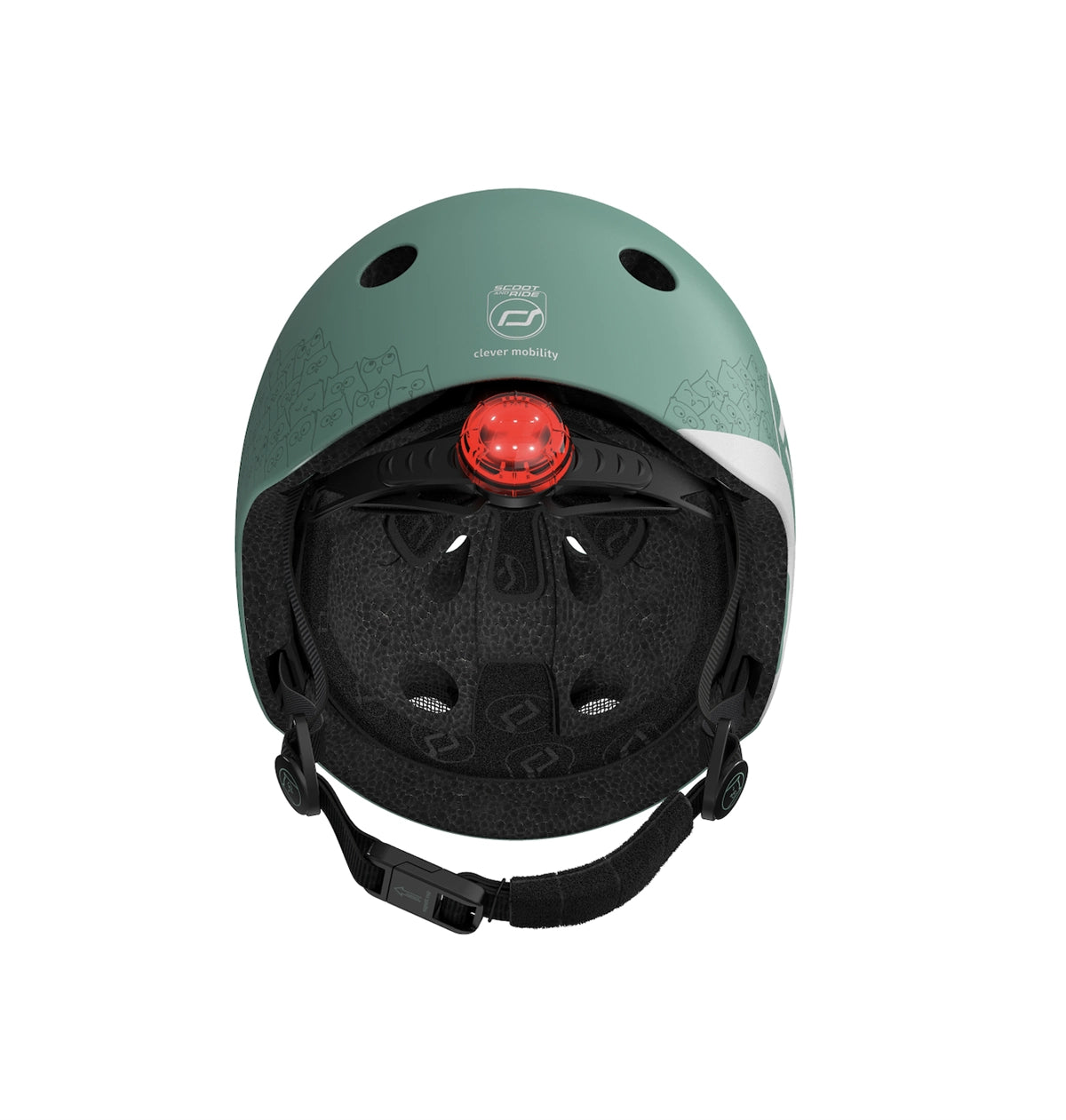 Scoot and Ride Helmet Reflective Bebek Kaskı XXS-S Yeşil 181206-96497 | Toysall