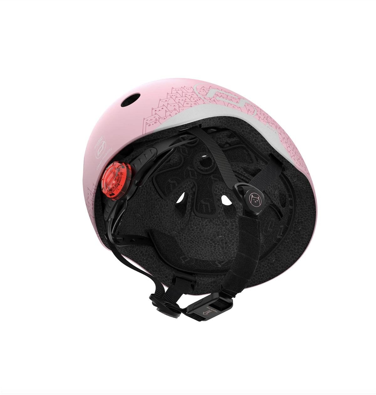 Scoot and Ride Helmet Reflective Bebek Kaskı XXS-S Pembe 181206-96496 | Toysall