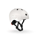 Scoot and Ride Helmet Reflective Bebek Kaskı XXS-S Açık Gri 181206-96498 | Toysall