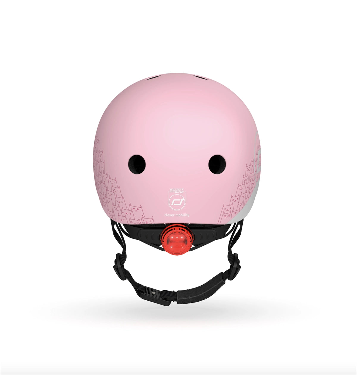 Scoot and Ride Helmet Reflective Bebek Kaskı XXS-S Pembe 181206-96496 | Toysall