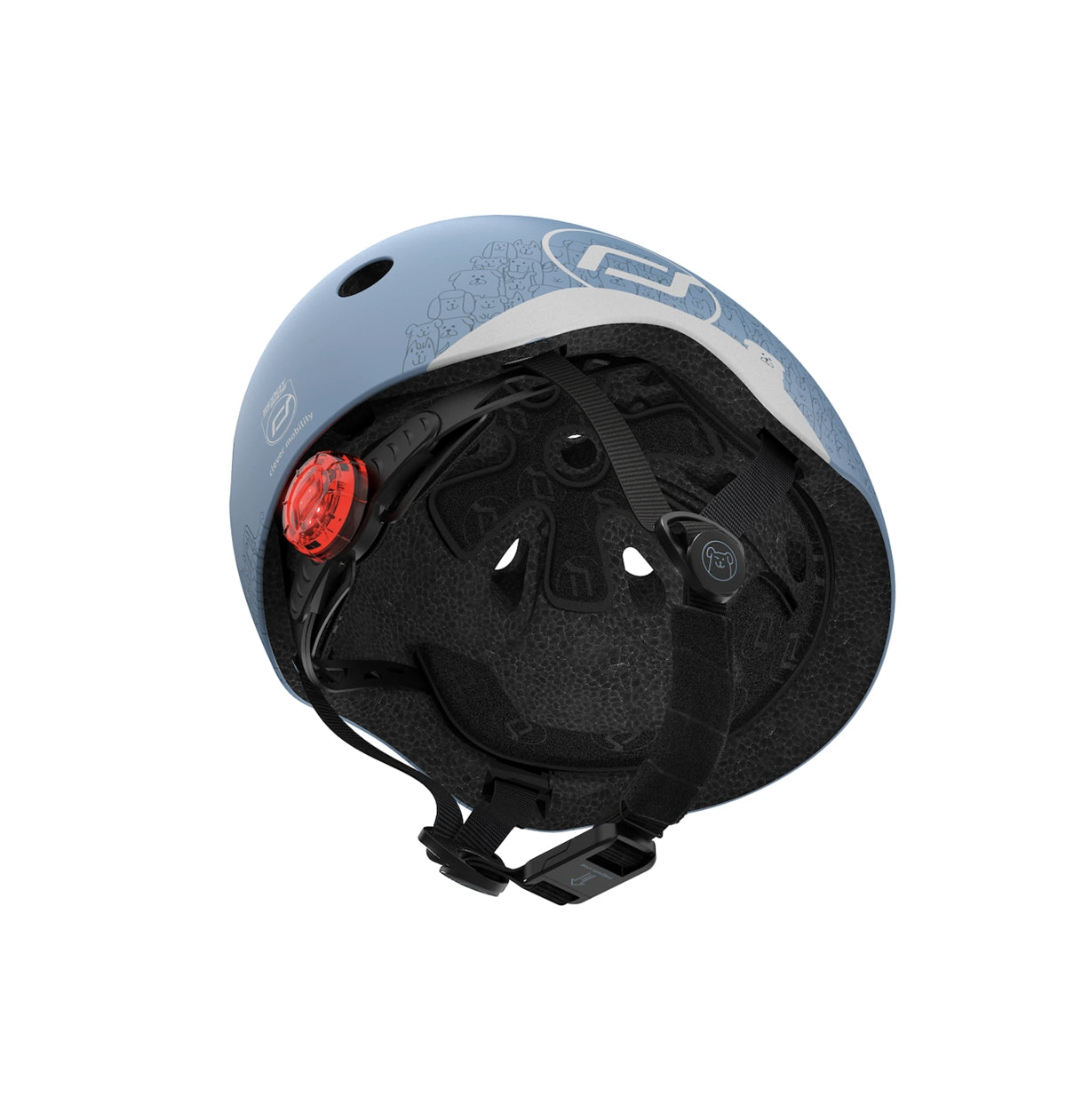 Scoot and Ride Helmet Reflective Bebek Kaskı XXS-S Petrol Mavisi 181206-96495 | Toysall