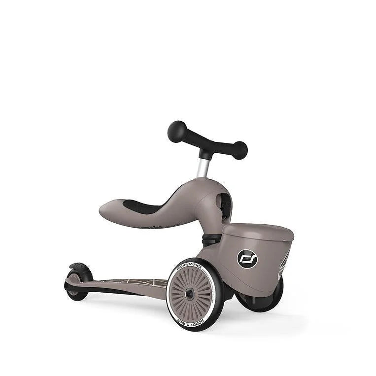 Scoot and Ride Highwaykick 1 Lifestyle Scooter - Brown Lines 210621-96605 | Toysall