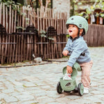 Scoot and Ride Highwaykick 1 Lifestyle Scooter - Green Lines 210621-96604 | Toysall