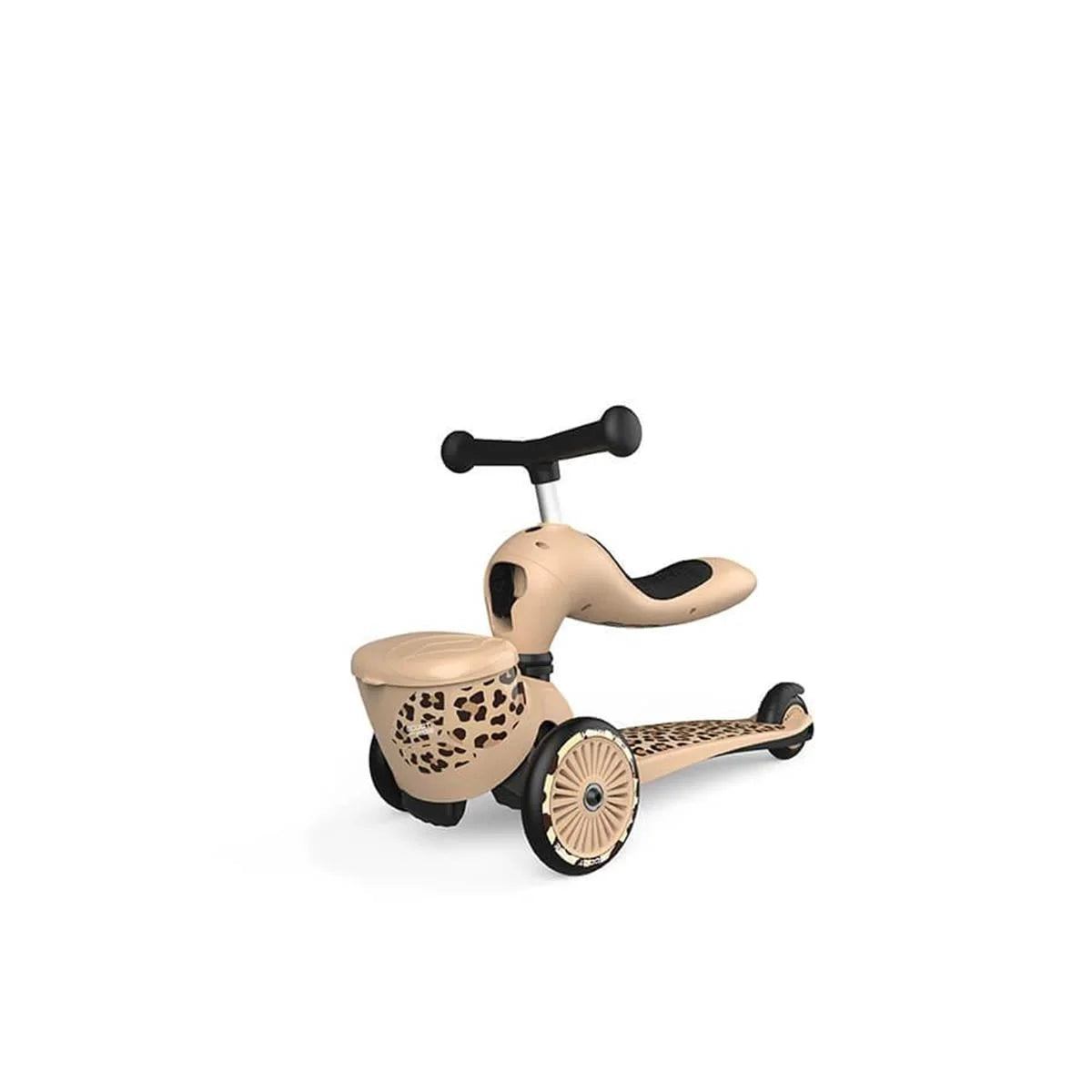 Scoot and Ride Highwaykick 1 Lifestyle Scooter - Leopard 210621-96607 | Toysall