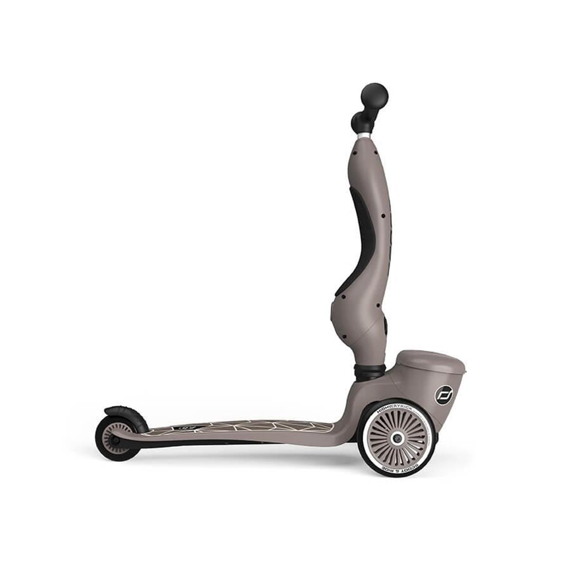 Scoot and Ride Highwaykick 1 Lifestyle Scooter - Brown Lines 210621-96605 | Toysall
