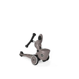 Scoot and Ride Highwaykick 1 Lifestyle Scooter - Brown Lines 210621-96605