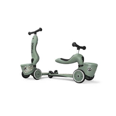 Scoot and Ride Highwaykick 1 Lifestyle Scooter - Green Lines 210621-96604