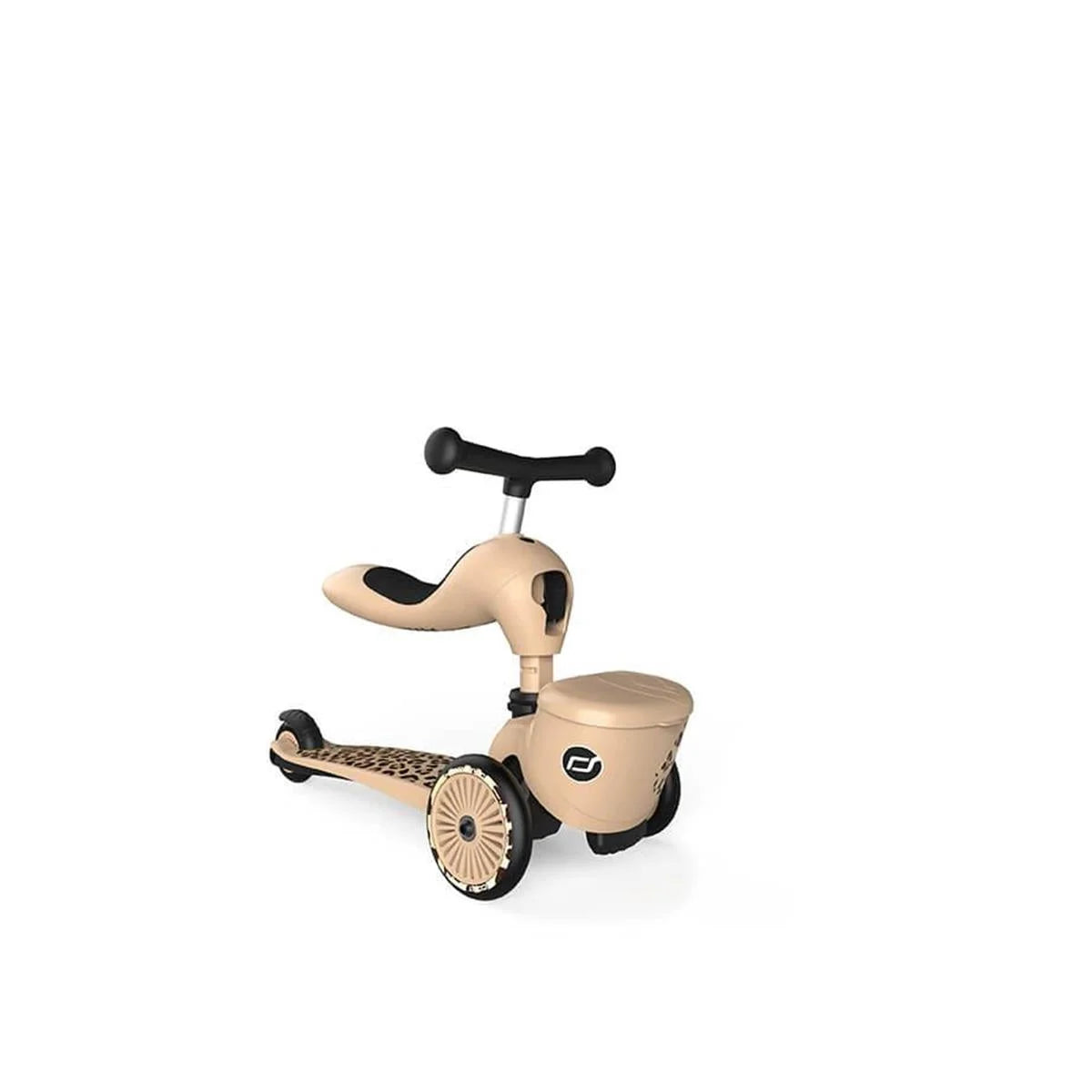 Scoot and Ride Highwaykick 1 Lifestyle Scooter - Leopard 210621-96607 | Toysall