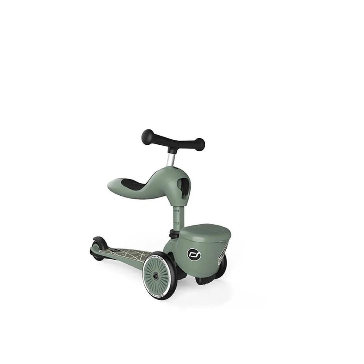 Scoot and Ride Highwaykick 1 Lifestyle Scooter - Green Lines 210621-96604 | Toysall