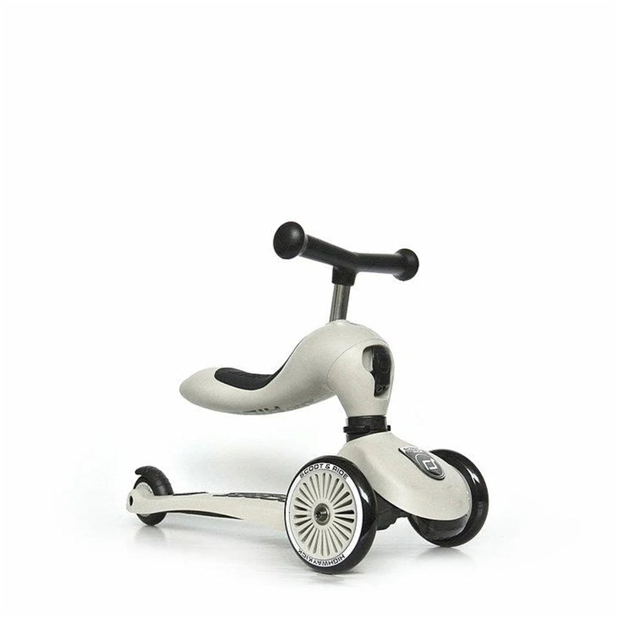 Scoot and Ride Highwaykick 1 Oturaklı Çocuk  Scooter Açık Gri 160629-96268 | Toysall