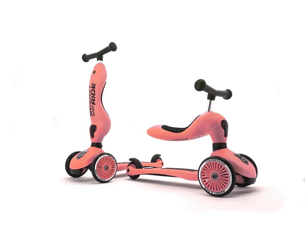 Scoot and Ride Highwaykick 1 Oturaklı Çocuk Scooter Kavuniçi 160629-96353 | Toysall