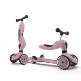 Scoot and Ride Highwaykick 1 Oturaklı Çocuk Scooter Pembe 160629-96270 | Toysall