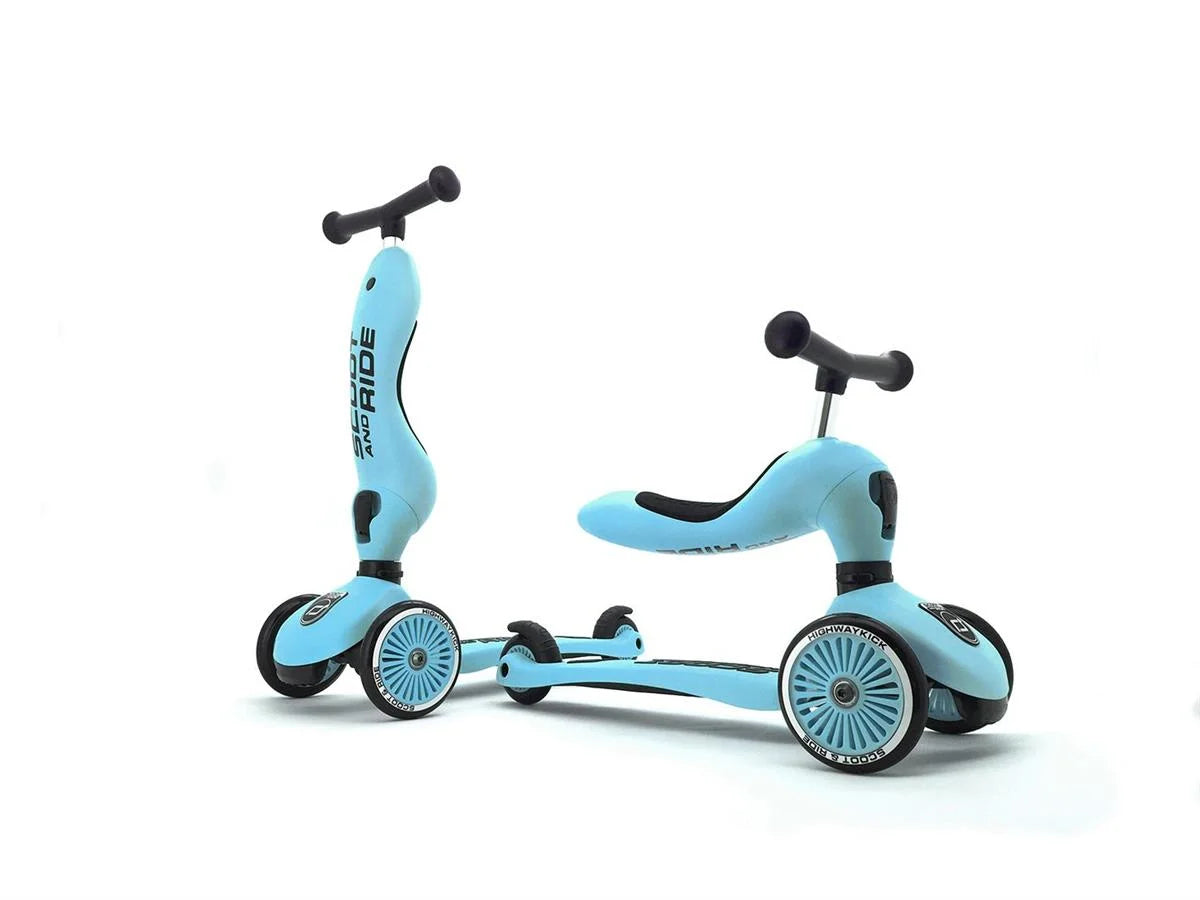 Scoot and Ride Highwaykick 1 Oturaklı Çocuk Scooter Turkuaz 160629-96352 | Toysall