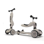 Scoot and Ride Highwaykick 1 Oturaklı Çocuk  Scooter Açık Gri 160629-96268 | Toysall