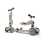 Scoot and Ride Highwaykick 1 Oturaklı Çocuk  Scooter Açık Gri 160629-96268 | Toysall