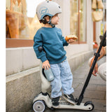 Scoot and Ride Push and Go Ebeveyn Kontrollü Çocuk Scooter Ash 240527-00067