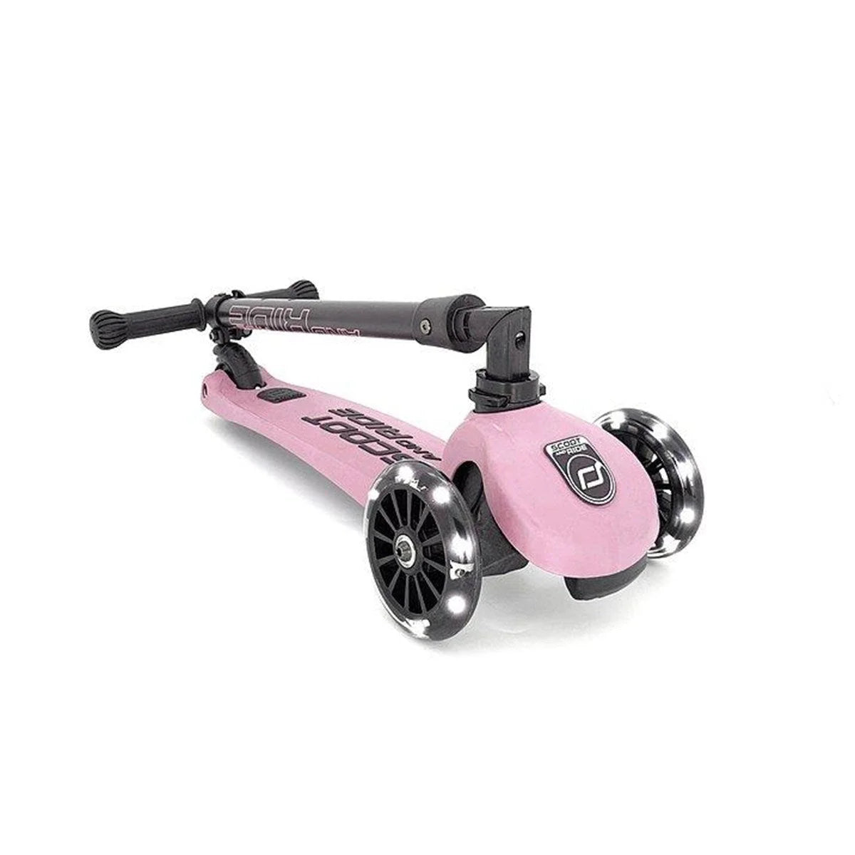 Scoot and Ride Highwaykick 3 LED Tekerlekli Çocuk Scooter Pembe 170301-96346 | Toysall