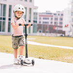 Scoot and Ride Highwaykick 3 LED Tekerlekli Çocuk Scooter Açık Gri 170301-96344 | Toysall