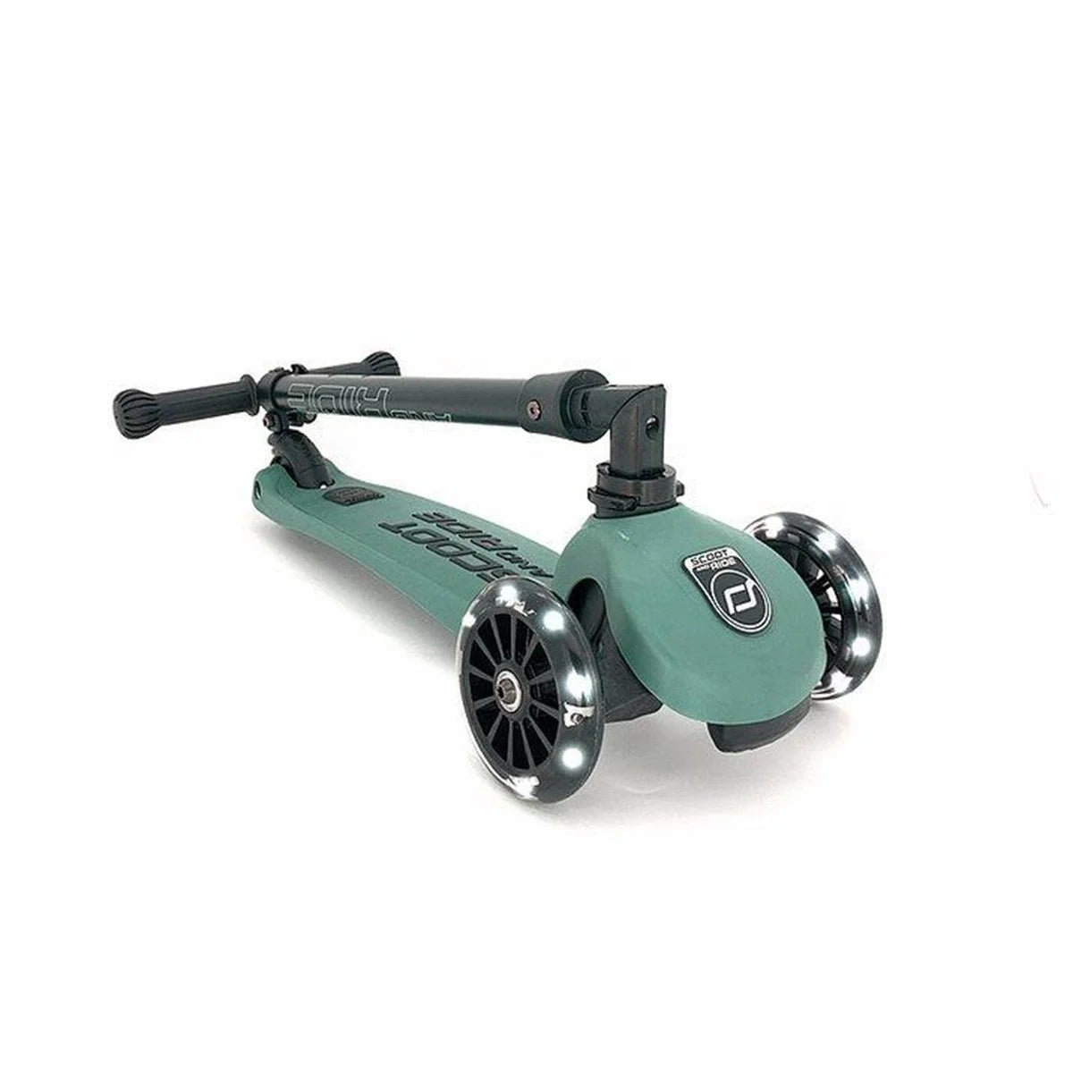 Scoot and Ride Highwaykick 3 LED Tekerlekli Çocuk Scooter Yeşil 170301-96345 | Toysall