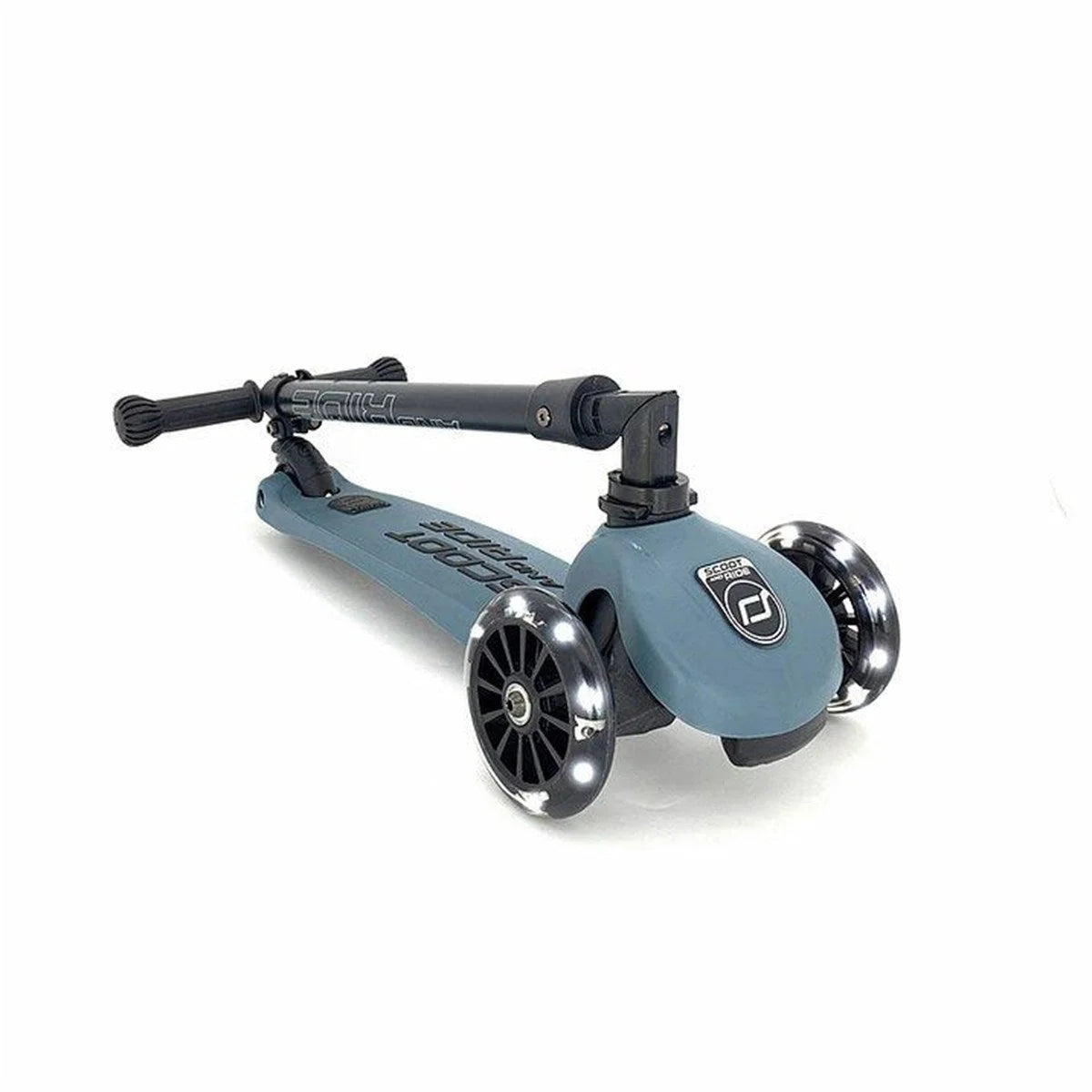 Scoot and Ride Highwaykick 3 LED Tekerlekli Çocuk Scooter Petrol Mavisi 170301-96347 | Toysall