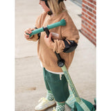 Scoot and Ride Highwaykick 3S Çocuk Scooterı, Forest - LED Tekerlekli, Katlanabilir ve Ayarlanabilir