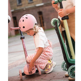 Scoot and Ride Highwaykick 3S Çocuk Scooterı, Rose - LED Tekerlekli, Katlanabilir ve Ayarlanabilir