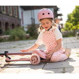 Scoot and Ride Highwaykick 3S Çocuk Scooterı, Rose - LED Tekerlekli, Katlanabilir ve Ayarlanabilir