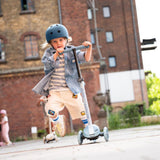 Scoot and Ride Highwaykick 3S Çocuk Scooterı, Steel - LED Tekerlekli, Katlanabilir ve Ayarlanabilir