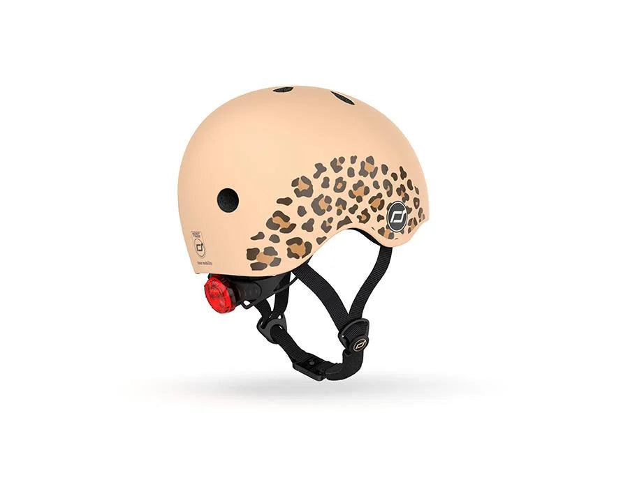 Scoot and Ride Lifestyle Bebek Kaskı XXS-S Leopard 181206-96561 | Toysall