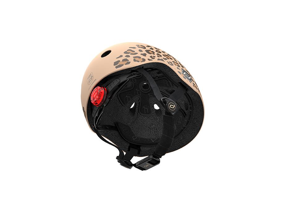Scoot and Ride Lifestyle Bebek Kaskı XXS-S Leopard 181206-96561 | Toysall