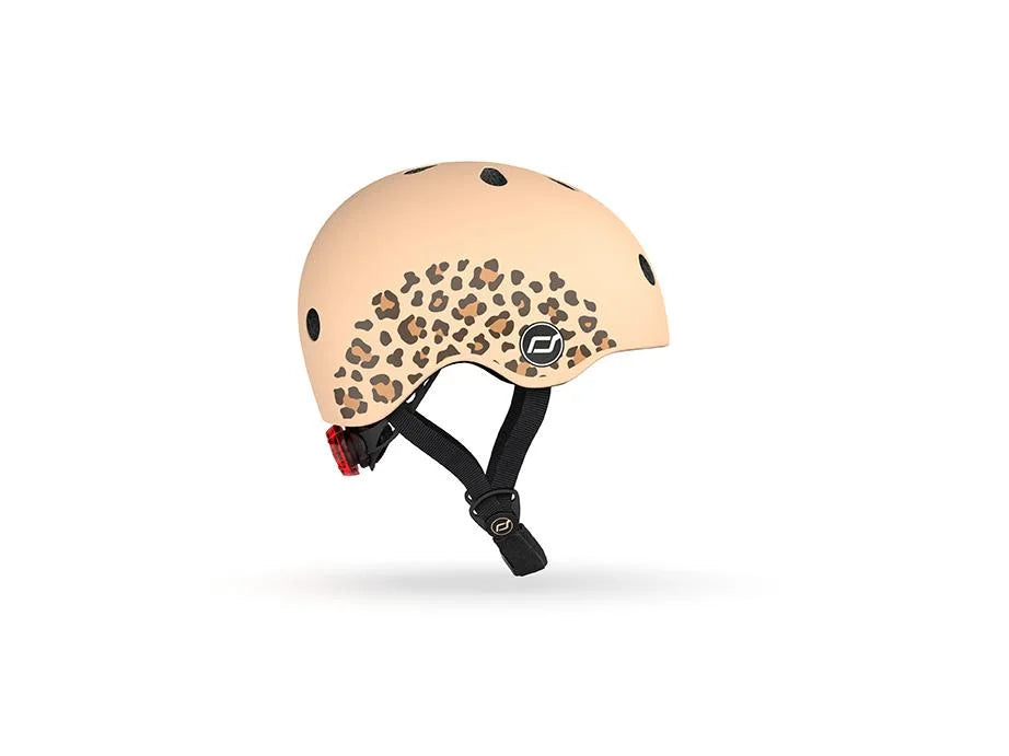 Scoot and Ride Lifestyle Bebek Kaskı XXS-S Leopard 181206-96561 | Toysall