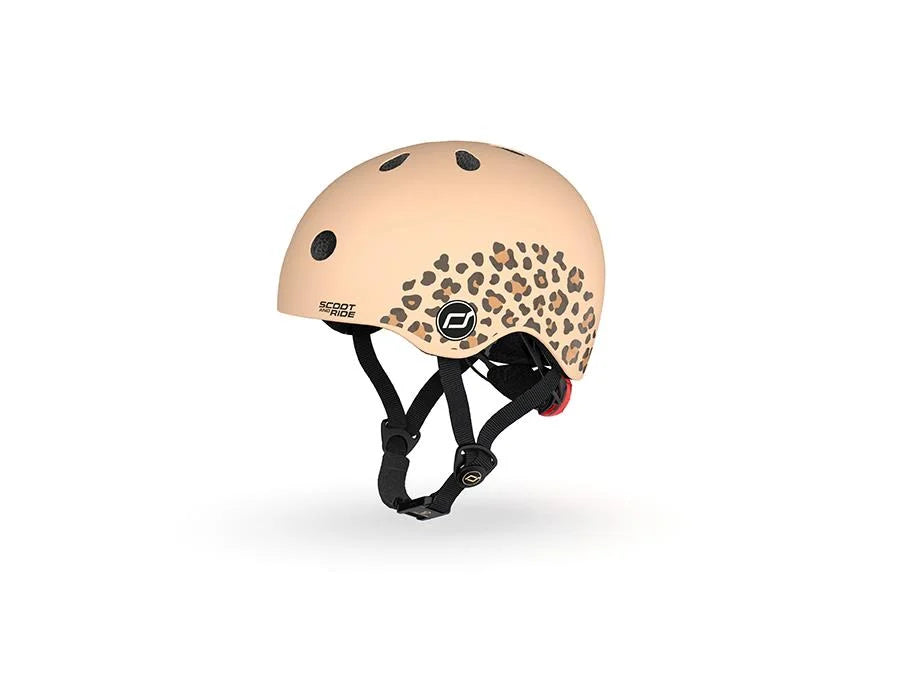 Scoot and Ride Lifestyle Bebek Kaskı XXS-S Leopard 181206-96561 | Toysall