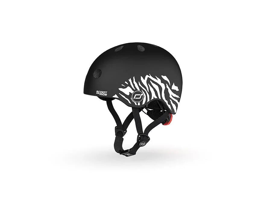 Scoot and Ride Lifestyle Bebek Kaskı XXS-S Zebra 181206-96560 | Toysall