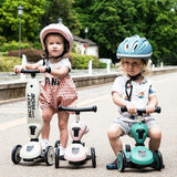 Scoot and Ride Highwaykick 1 Oturaklı Çocuk  Scooter Açık Gri 160629-96268
