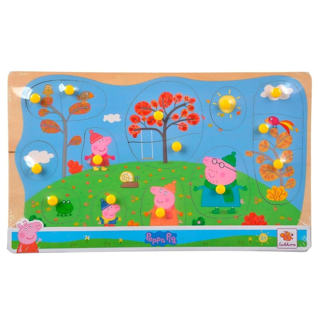 Simba Eichhorn Peppa Pig Pin Puzzle - Sonbahar 109265710 | Toysall