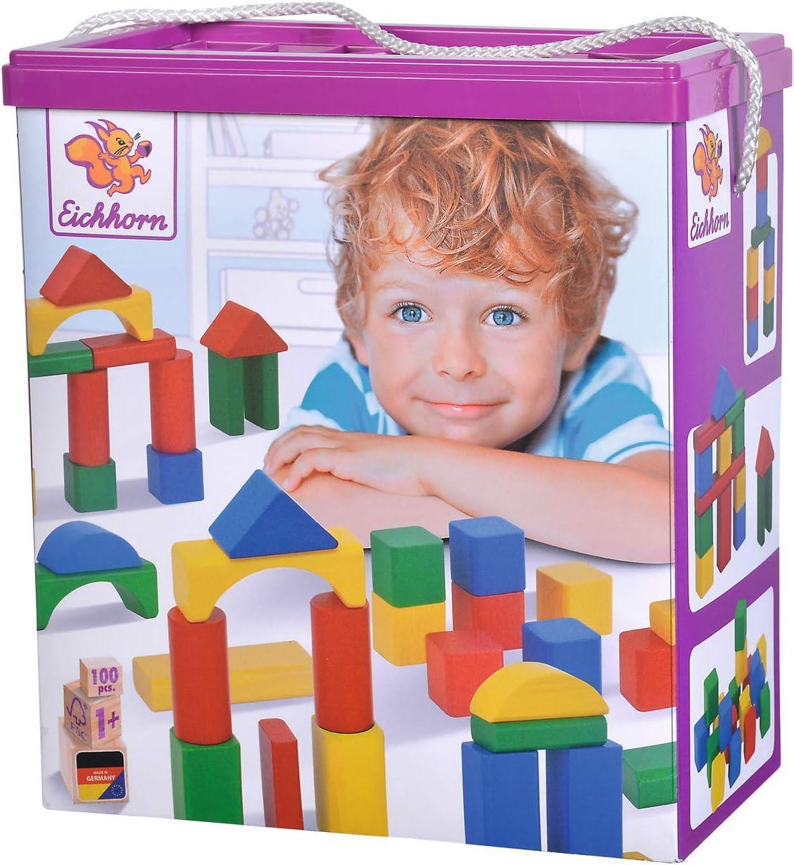Simba Eichhorn Renkli Ahşap Bloklar 100010171 | Toysall