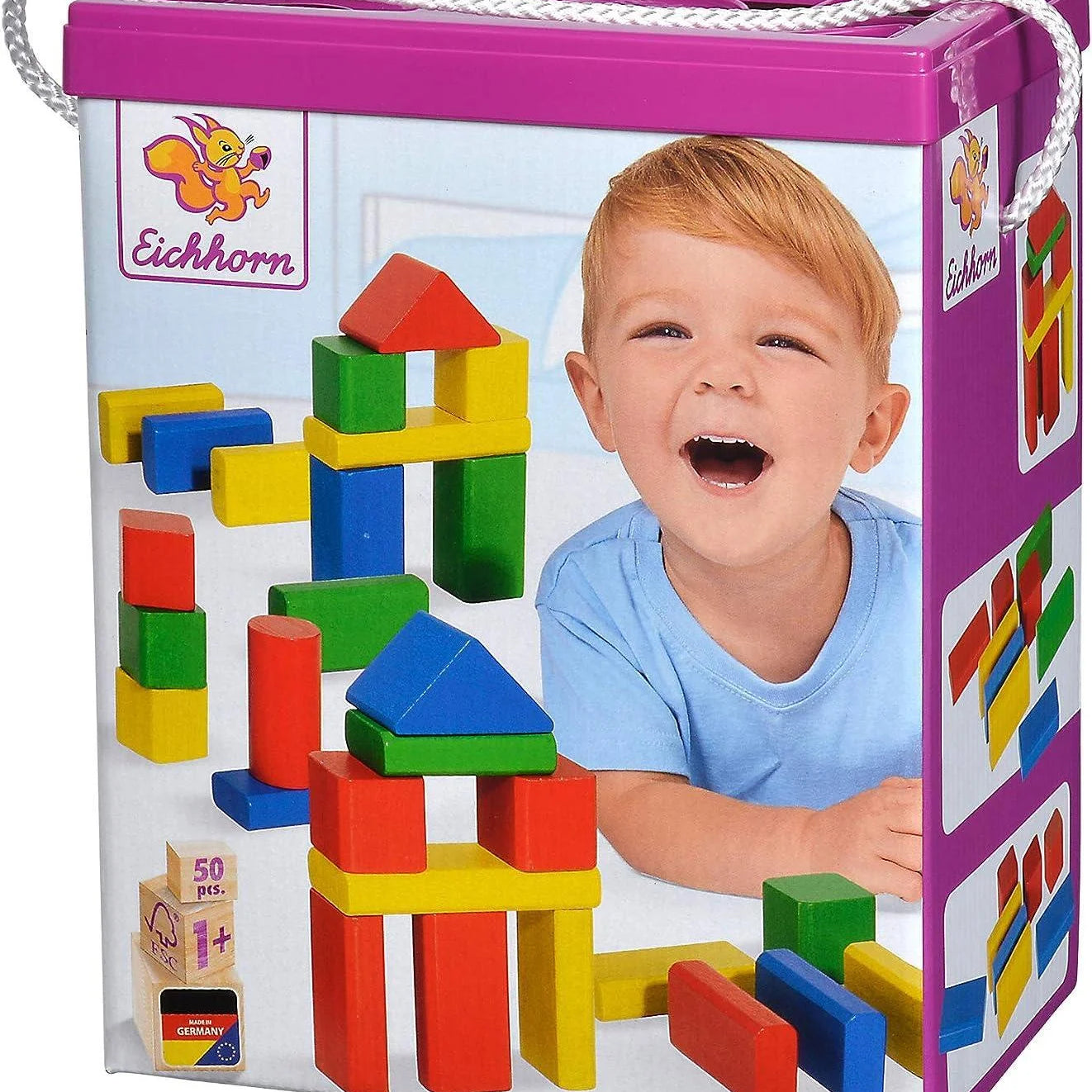 Simba Eichhorn Renkli Ahşap Bloklar 100050161 | Toysall