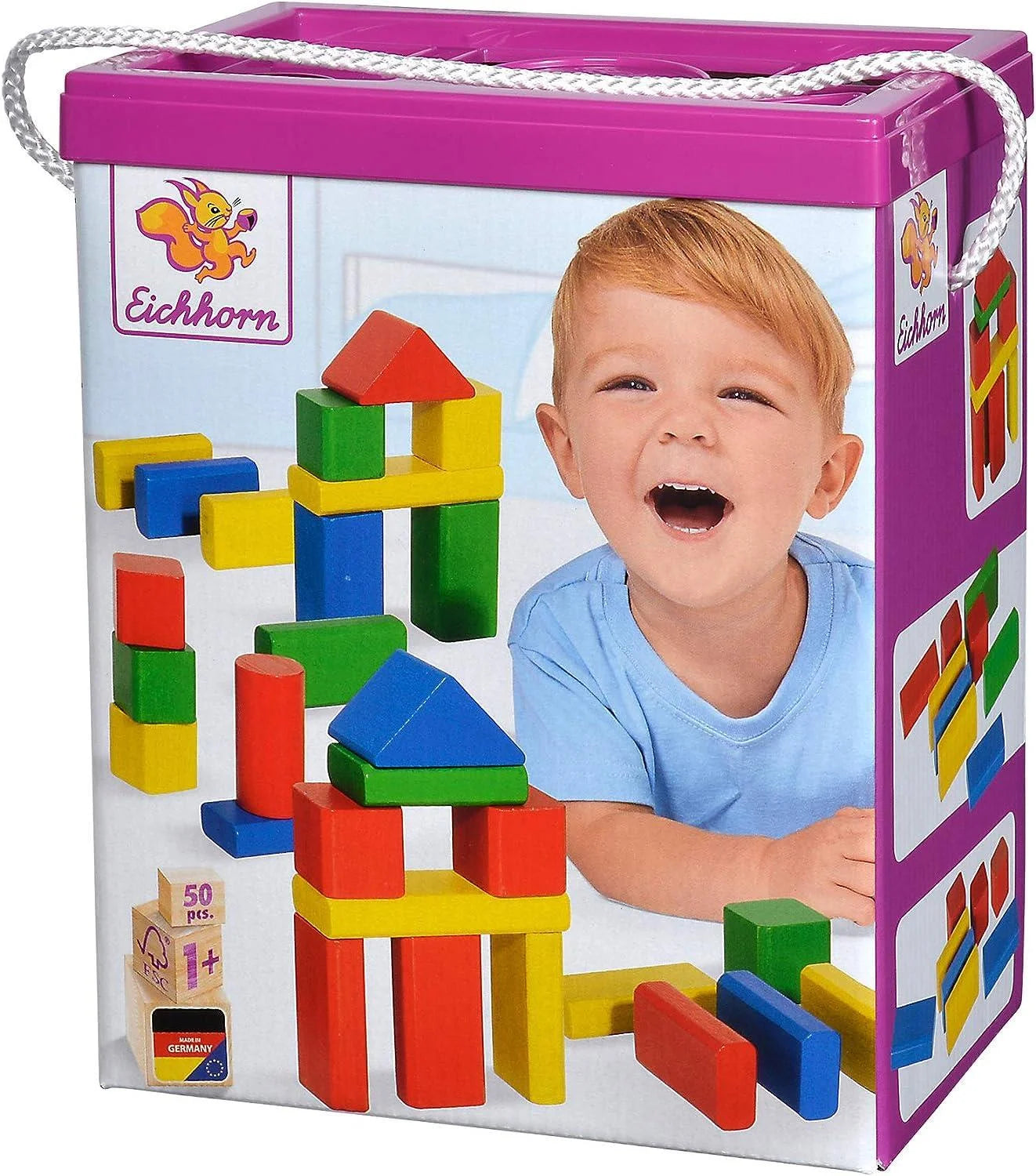 Simba Eichhorn Renkli Ahşap Bloklar 100050161 | Toysall