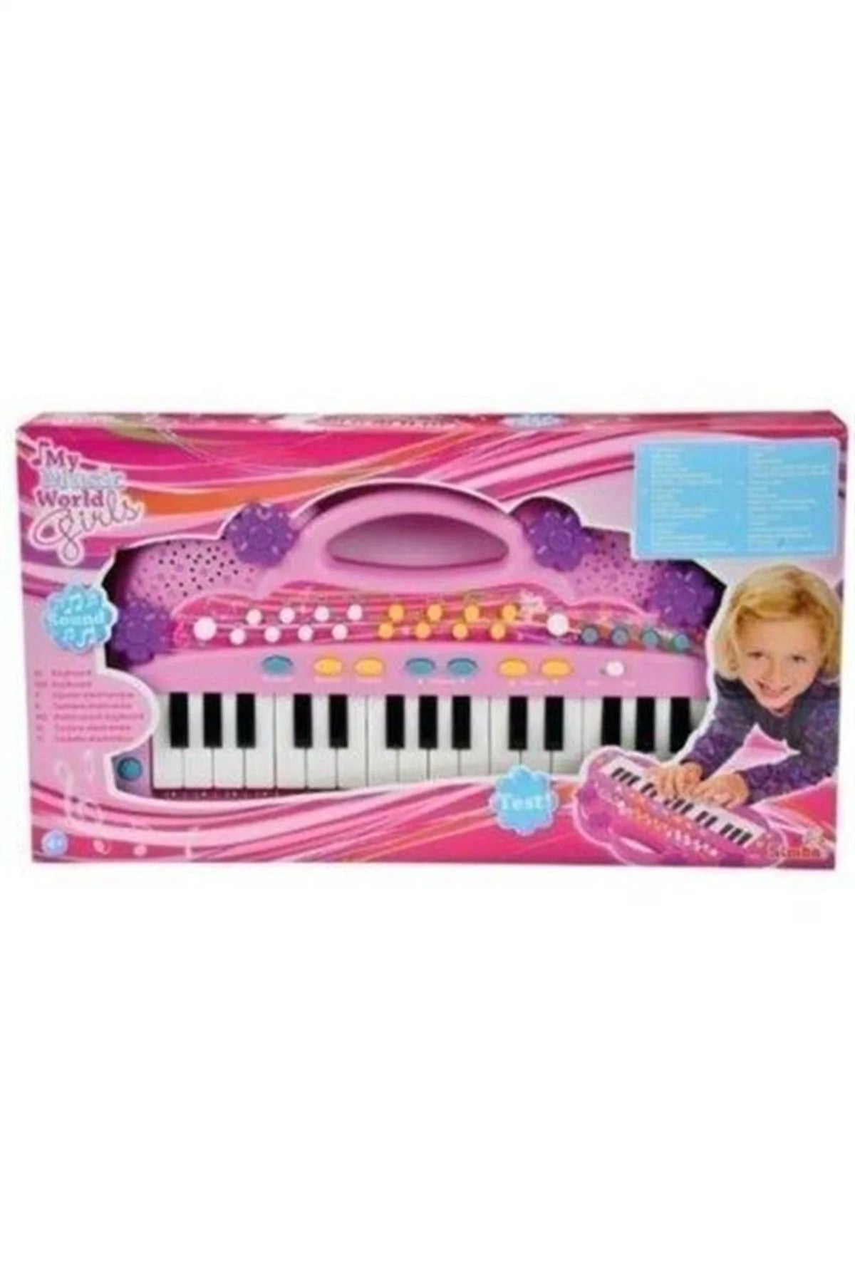 Simba My Music World Girls Keyboard 830692 | Toysall