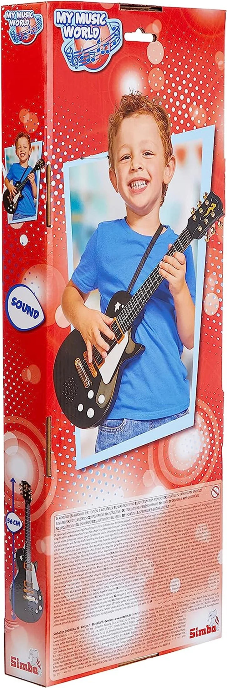 Simba My Music World Rock Gitarı - Kırmızı 837110 | Toysall