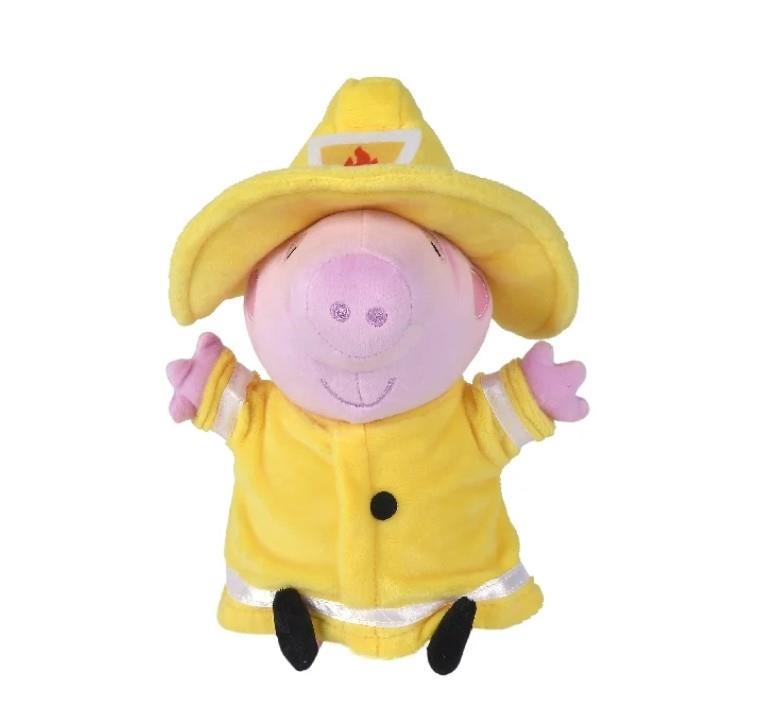 Simba Peppa Pig Peluş Kostümlü Arkadaşlar - İtfaiyeci 109261013 | Toysall