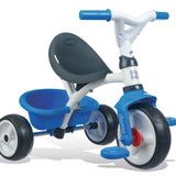 Smoby 3 Tekerlekli Çocuk Arabası 3'ü1 Arada Set - Mavi 741102