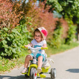 Smoby 3 Tekerlekli Çocuk Arabası 3'ü1 Arada Set -  Yeşil 741100