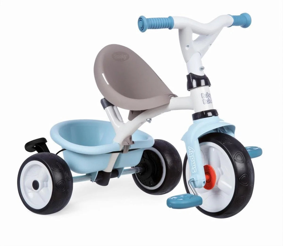 Smoby 3 Tekerlekli Çocuk Bisikleti 3'ü1 Arada Set  - Mavi 741400 | Toysall