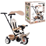 Smoby 3 Tekerlekli Çocuk Bisikleti 3'ü1 Arada Set  - Bej 741403